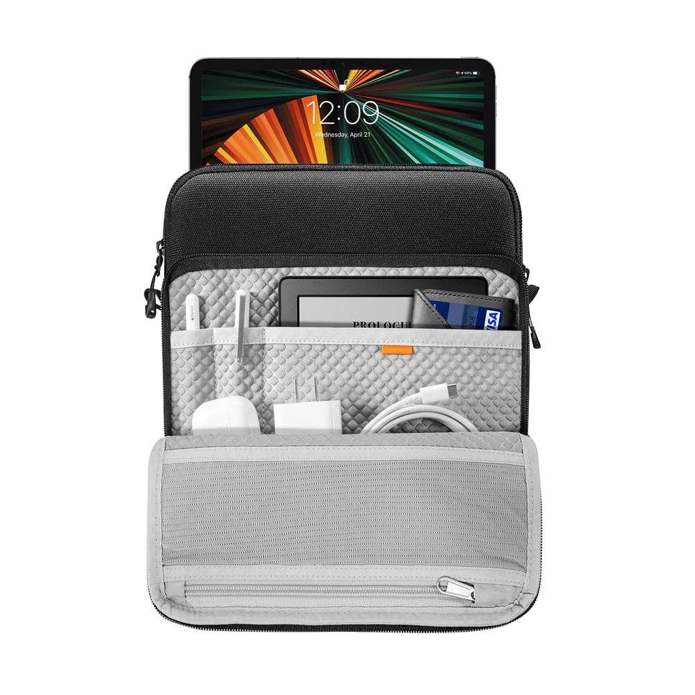 Tomtoc Performance 360 Shoulder Bag for iPad - Black 10.9 Inch