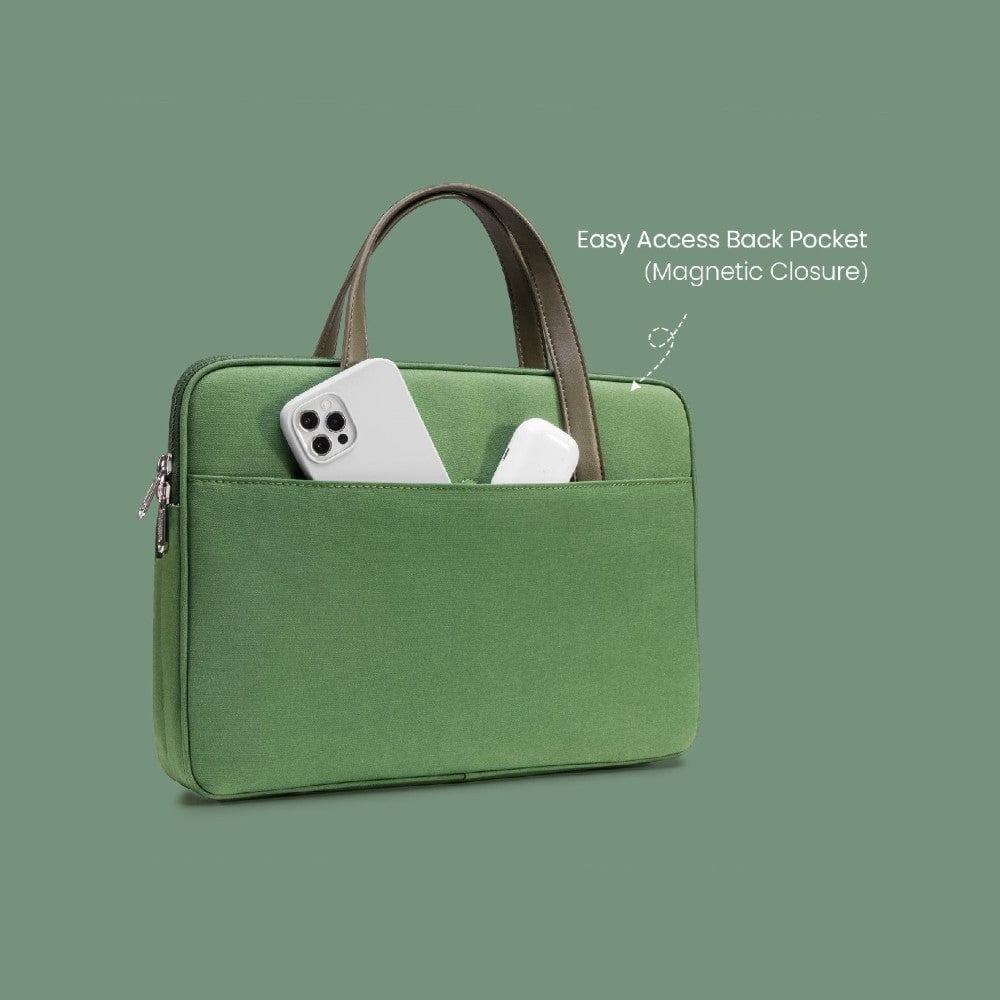 Tomtoc Protective Laptop Bag - Green 13 to 14 Inch