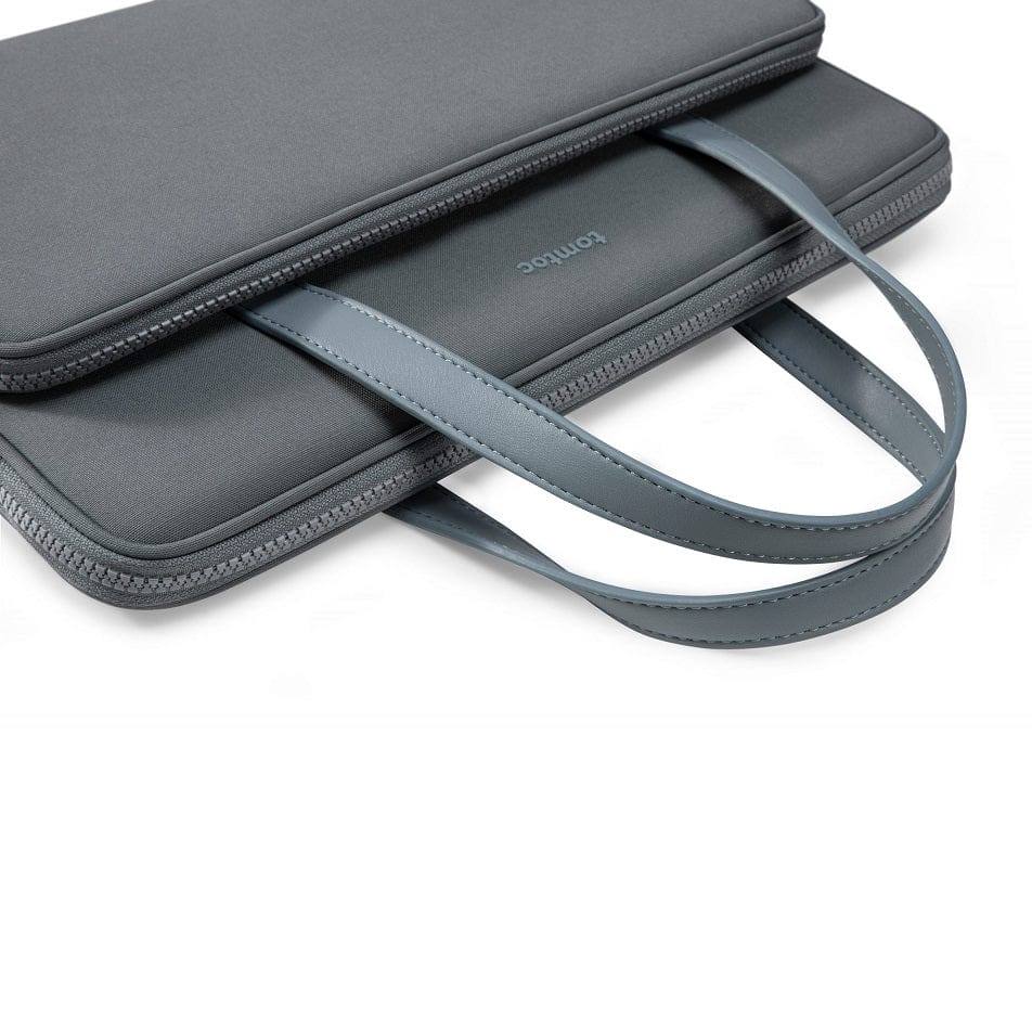 Tomtoc Protective Laptop Bag - Grey 13 to 14 Inch