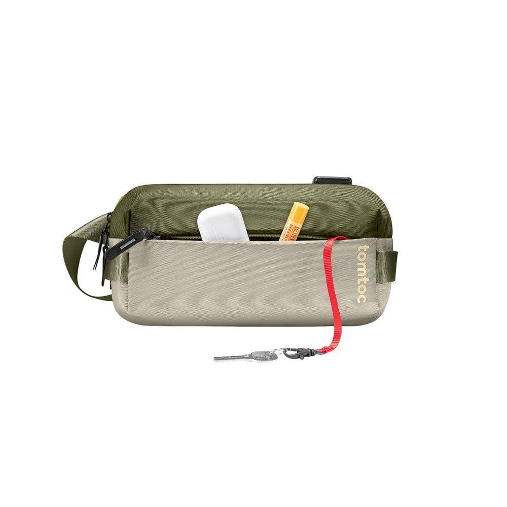 Tomtoc Urban Sling Bag - Olive Green