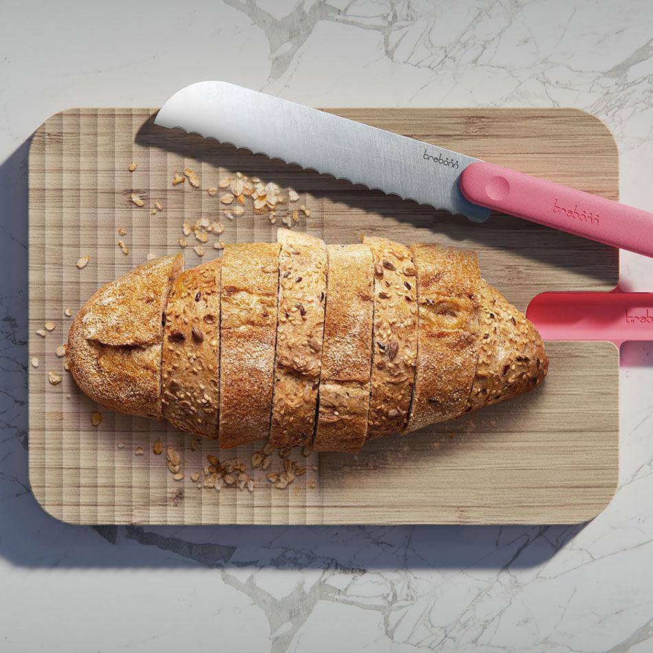 Trebonn Artu Integrated Bread Knife and Cutting Board