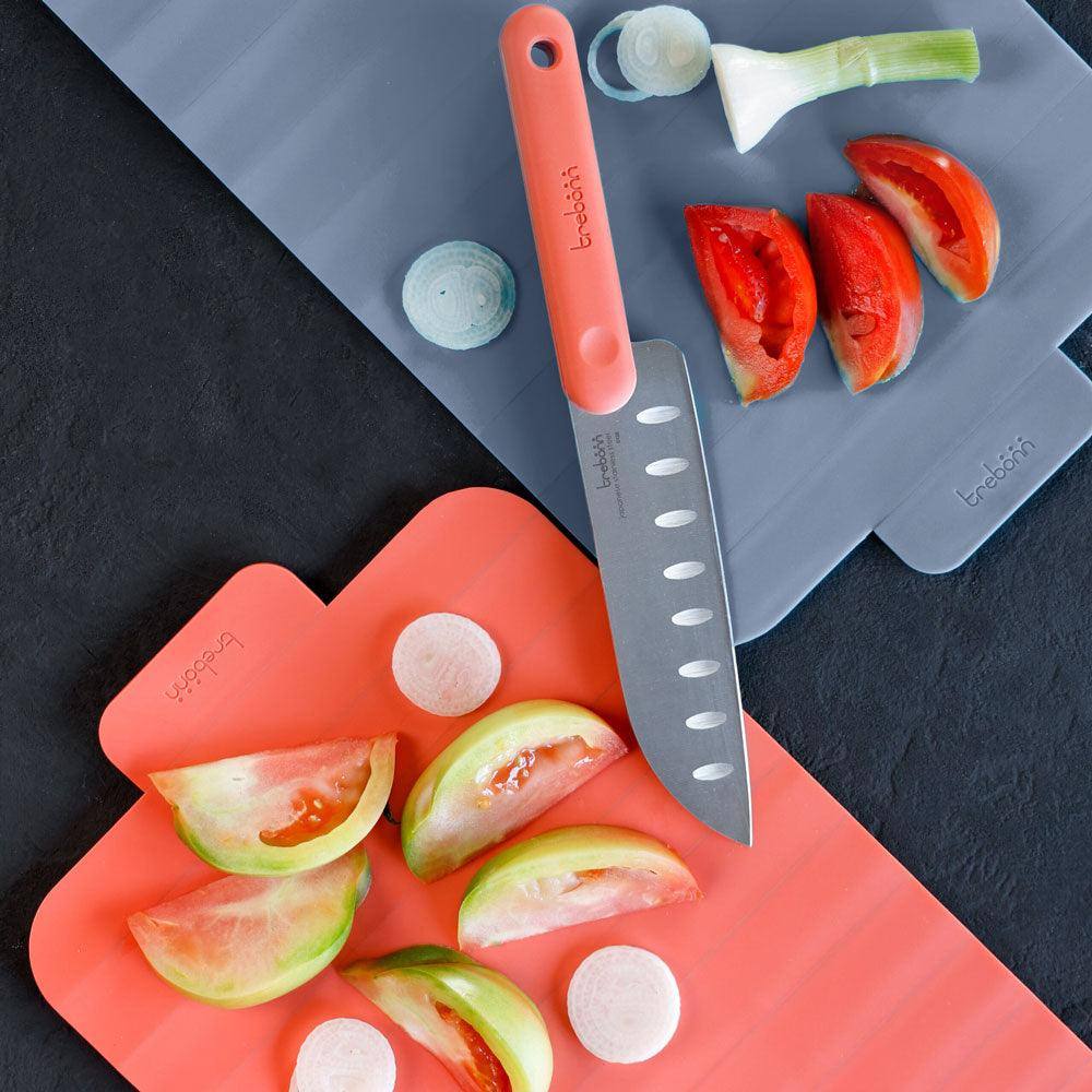 Trebonn Roll and Expand Cutting Board - Blue Grey