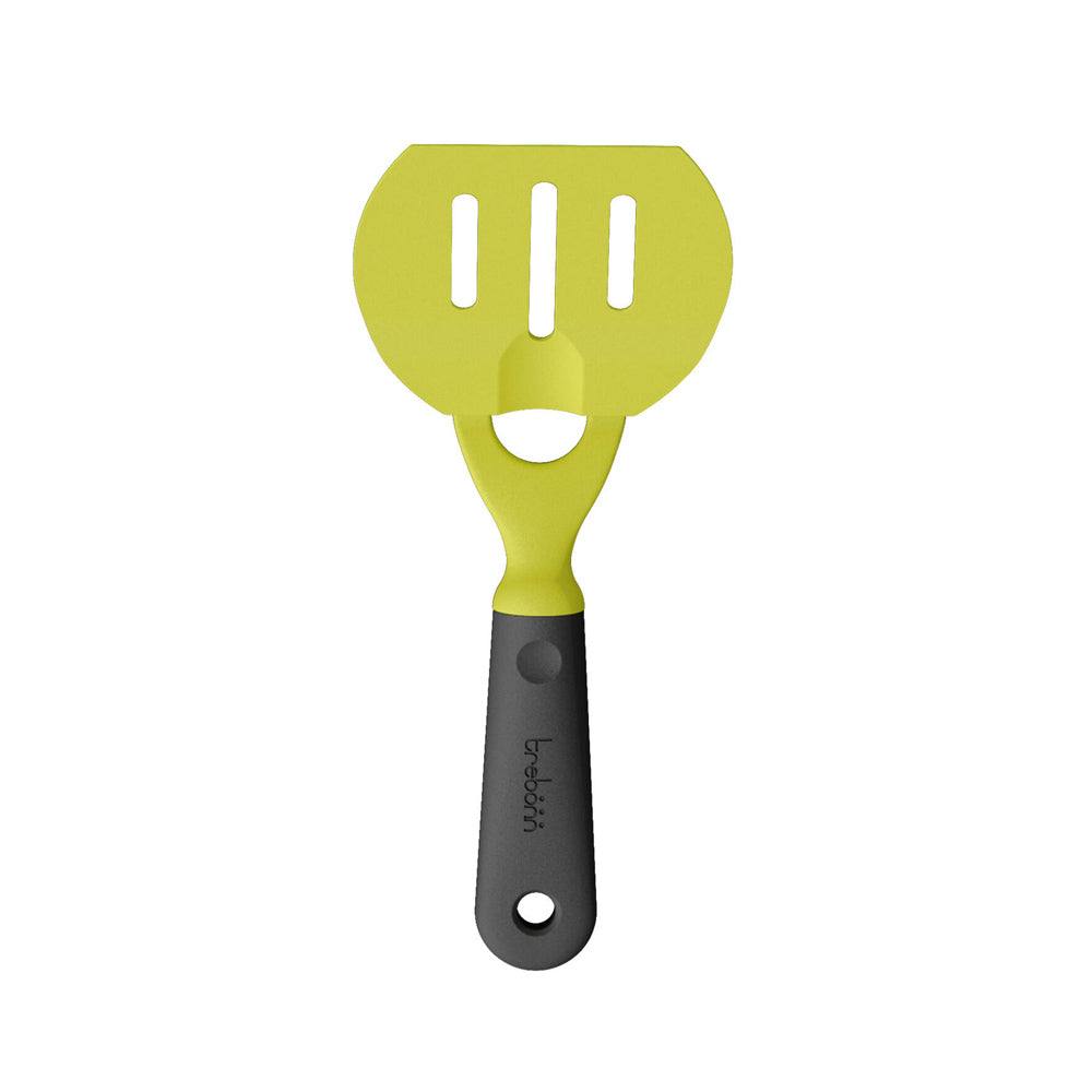 Trebonn Slotted Burger Spatula - Green