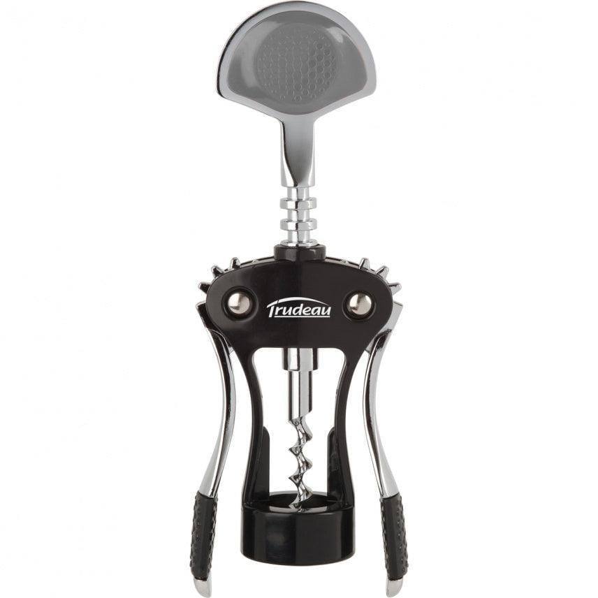 Trudeau Deluxe Wing Corkscrew - Black