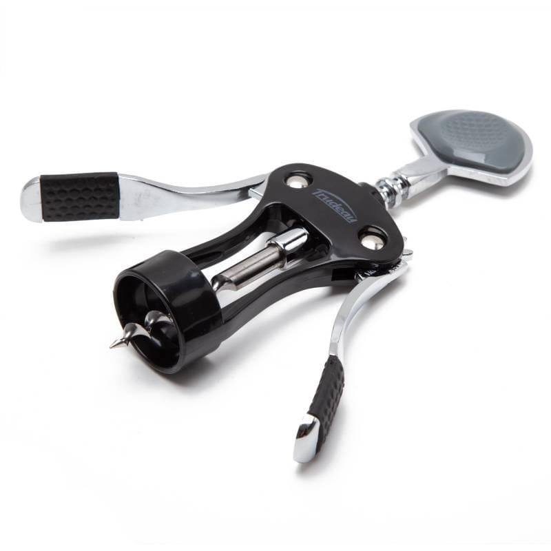 Trudeau Deluxe Wing Corkscrew - Black