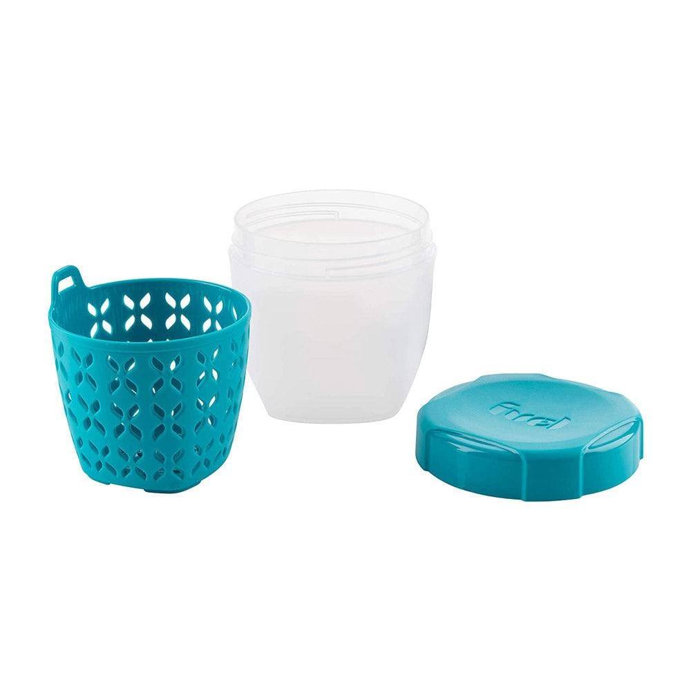 Trudeau Fuel On the Go Fruit Pot - Tropical Blue