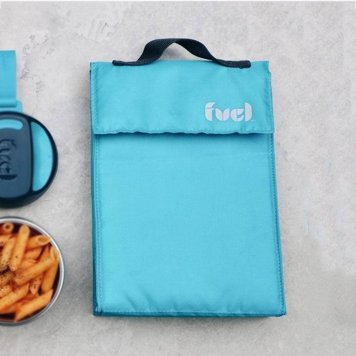 Trudeau Fuel Triangular Lunch Bag - Tropical Blue