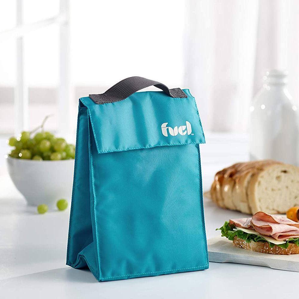 Trudeau Fuel Triangular Lunch Bag - Tropical Blue