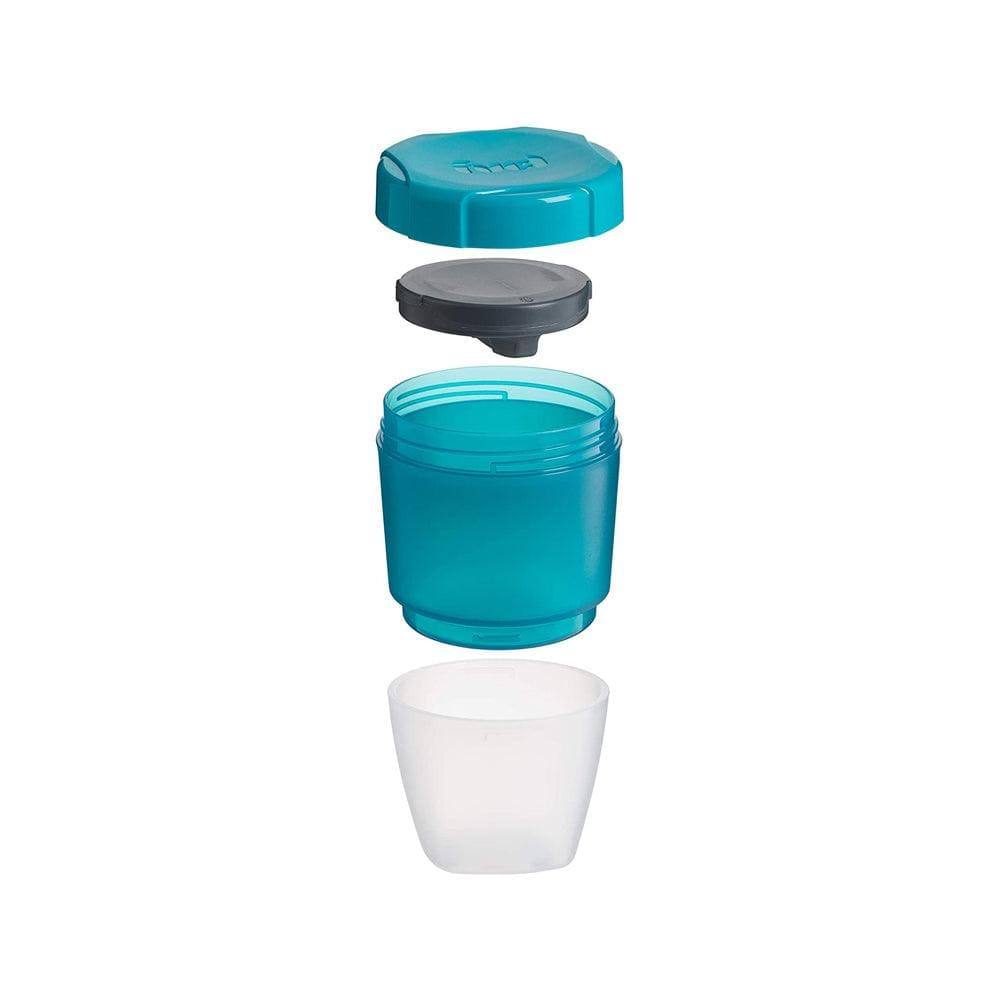 Trudeau Fuel Yoghurt & Granola Container - Tropical Blue