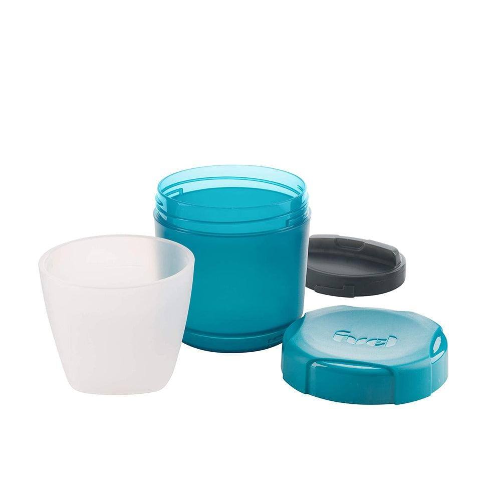 Trudeau Fuel Yoghurt & Granola Container - Tropical Blue