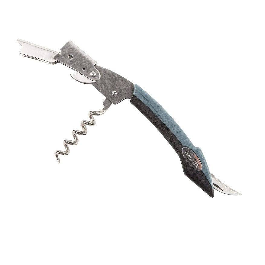 Trudeau Maison Double Lever Corkscrew - Rugged Black Grip