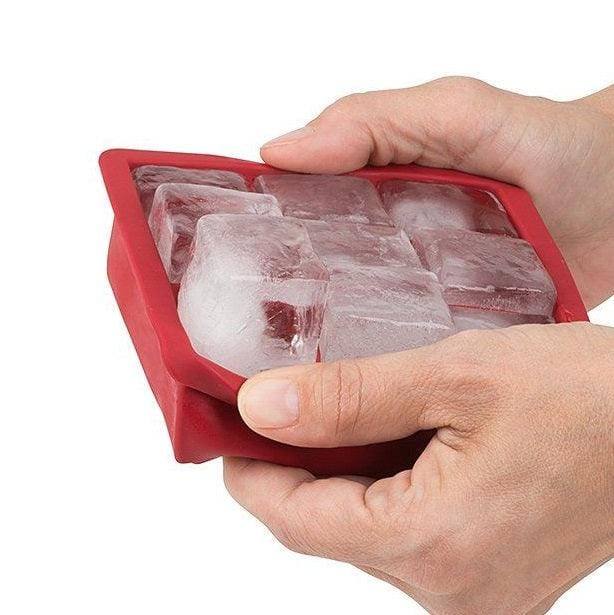 Trudeau Stackable Ice Trays with Lid, Set of 2