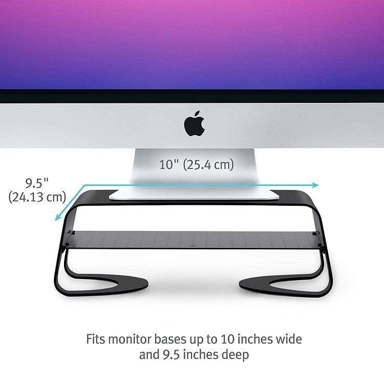 Twelve South Curve Riser for iMac and Displays - Black