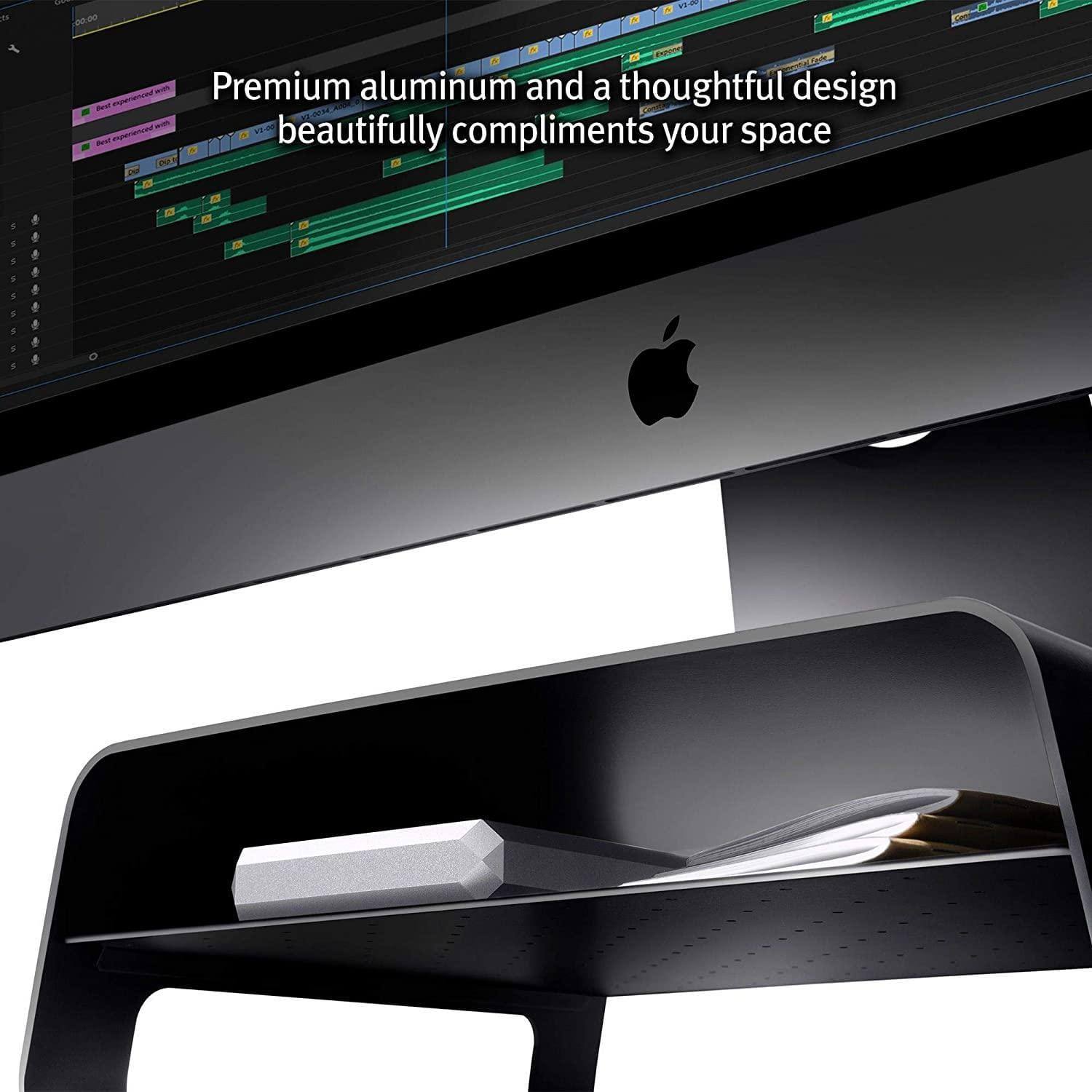 Twelve South Curve Riser for iMac and Displays - Black