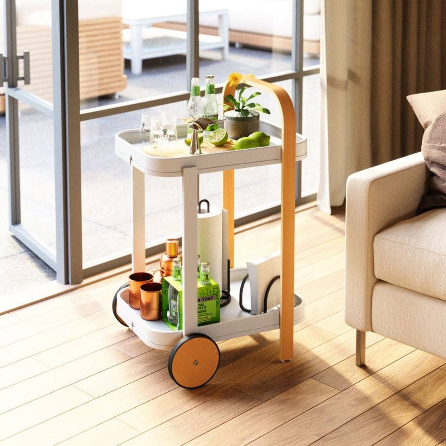 Umbra Bellwood Bar Cart - White