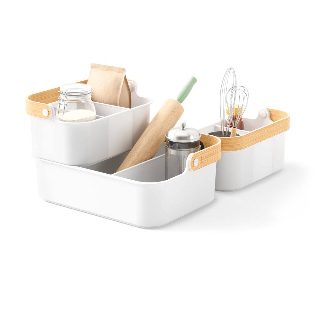 Umbra Bellwood Storage Bin Large - White