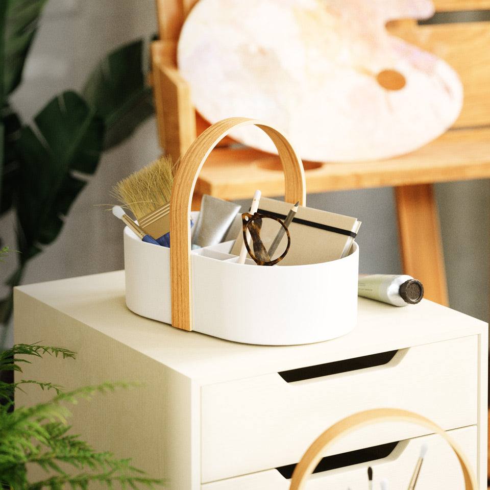 Umbra Bellwood Storage Caddy - White