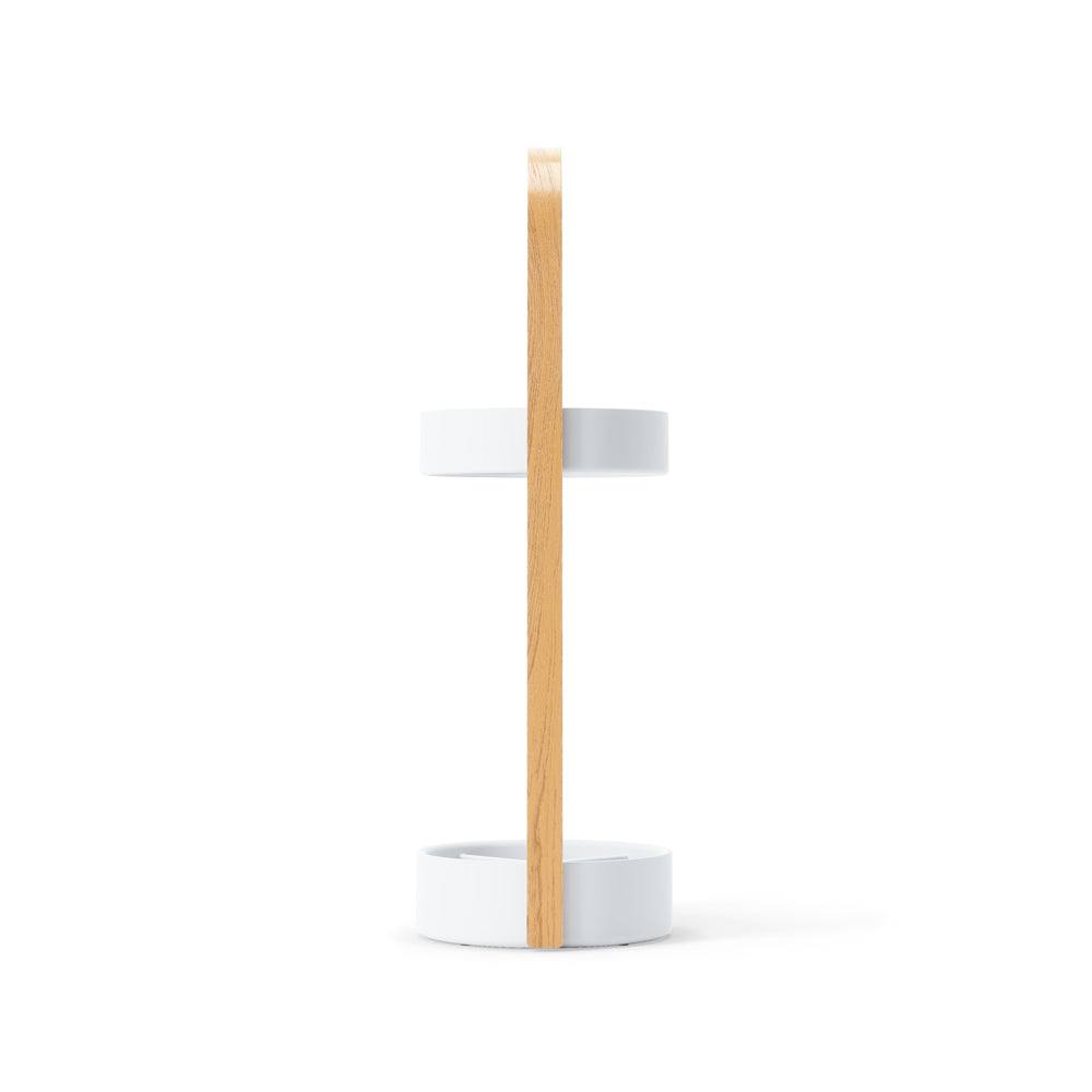 Umbra Bellwood Umbrella Stand - Nature & White