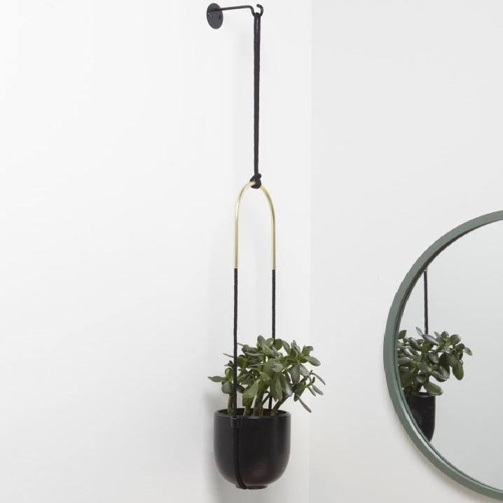 Umbra Bolo Hanging Planter - Black