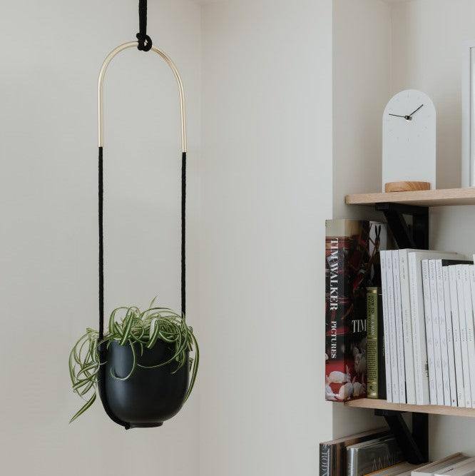 Umbra Bolo Hanging Planter - Black