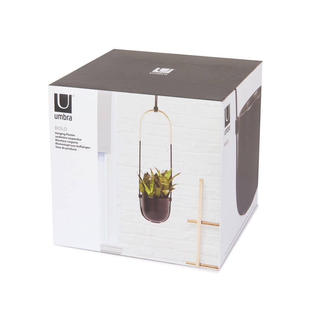 Umbra Bolo Hanging Planter - Black