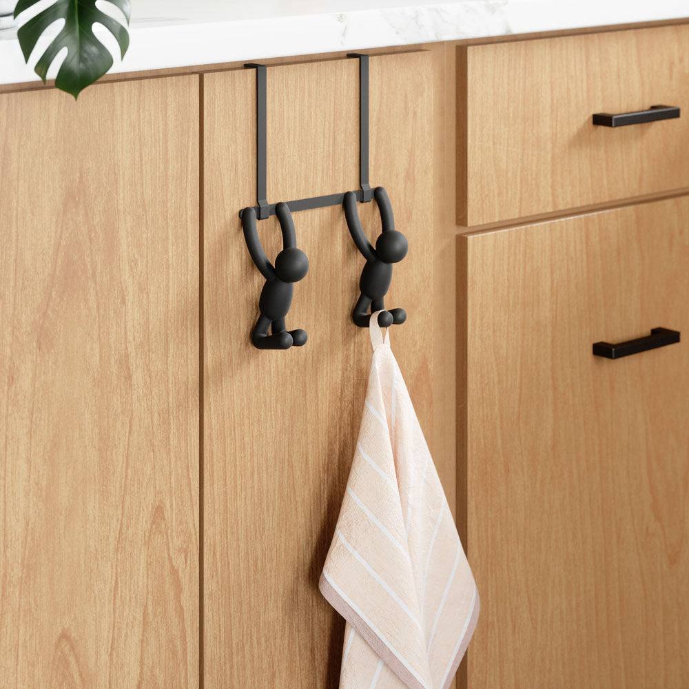 Umbra Buddy Over-The-Door Double Hook - Black