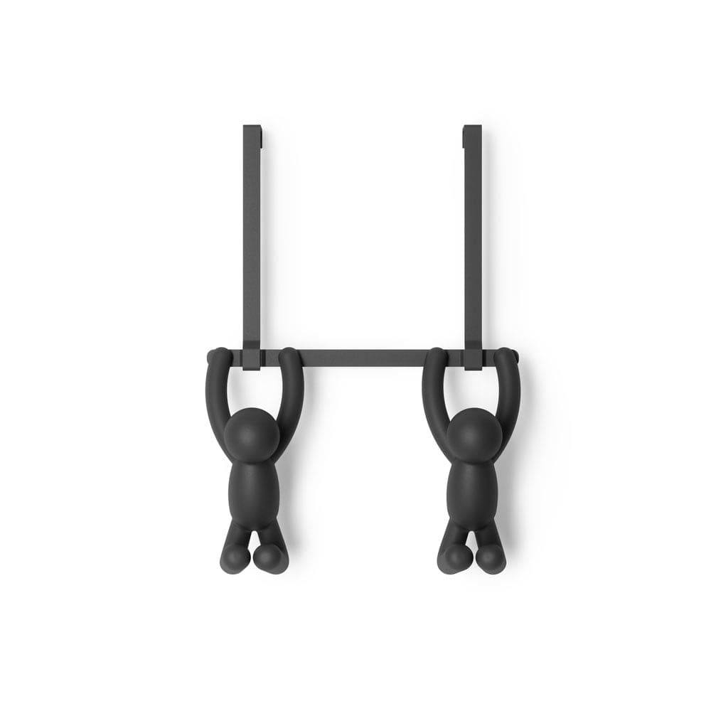 Umbra Buddy Over-The-Door Double Hook - Black