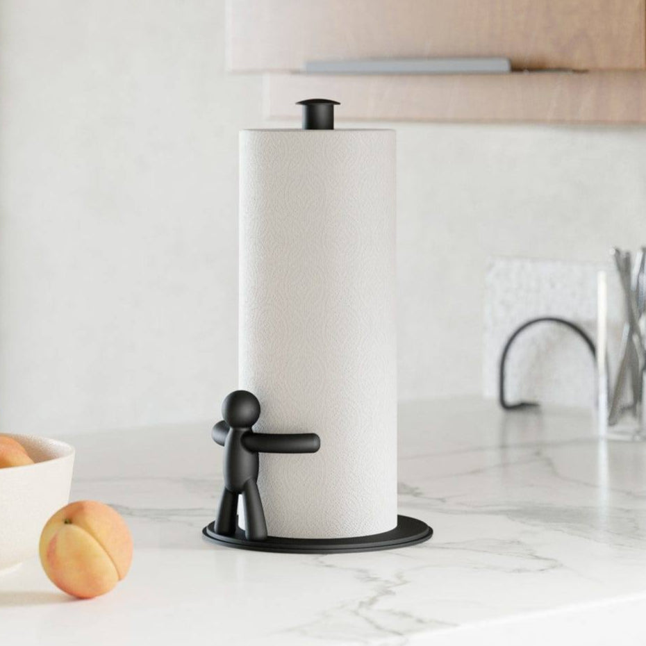 Umbra Buddy Paper Towel Holder - Black