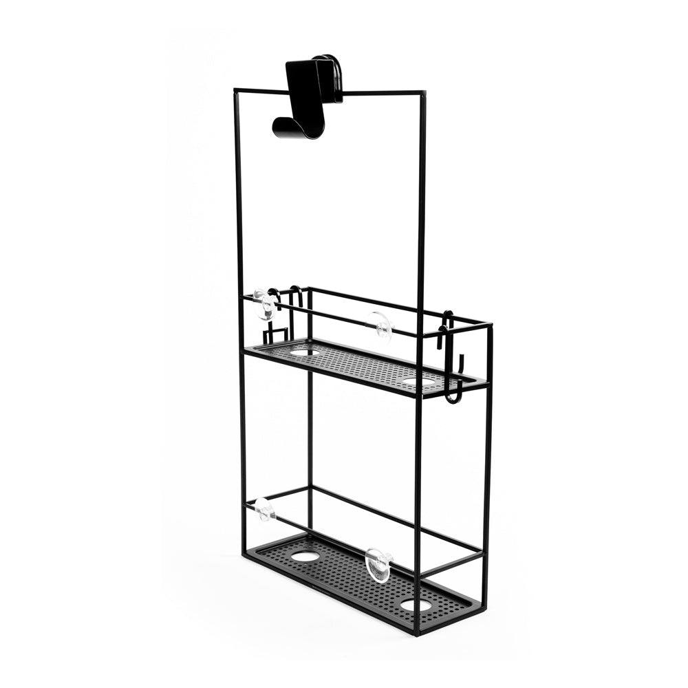 Accessori da bagno PORTAOGGETTI CUBIKO umbra Mod. CADDY CUBIKO SHOWER BLACK