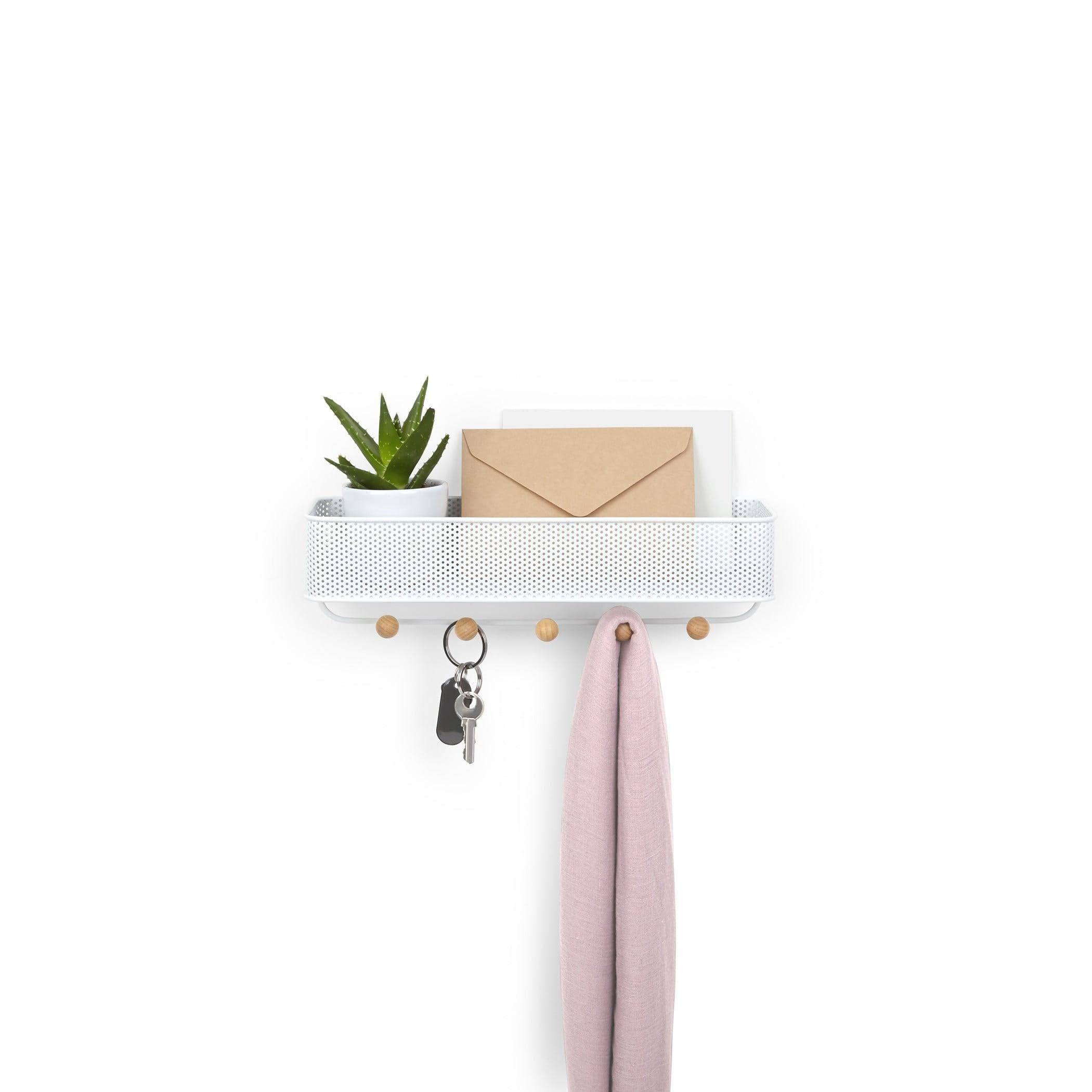 Umbra Estique Key Hook & Organiser - White