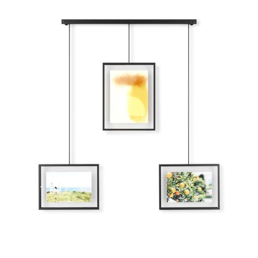 Umbra Exhibit Photo Display, Set of 3 - Black