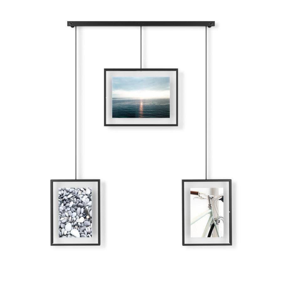 Umbra Exhibit Photo Display, Set of 3 - Black