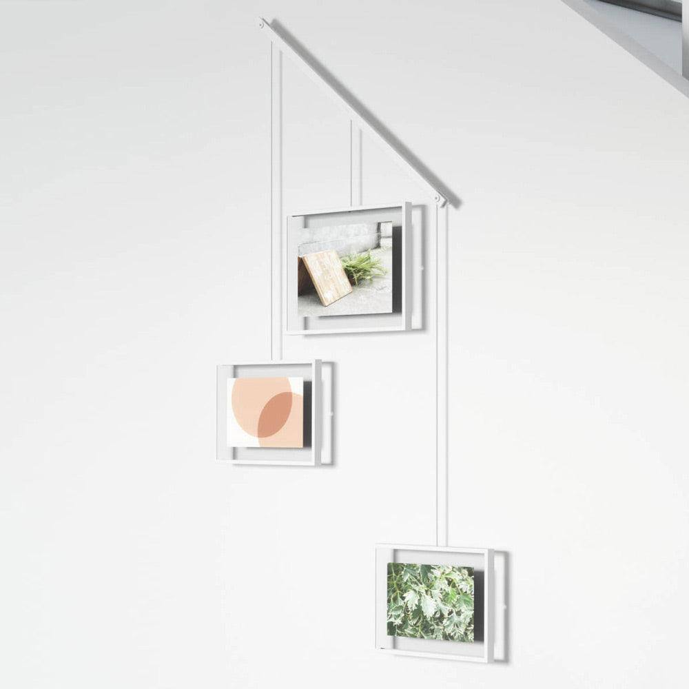 Umbra Exhibit Photo Display, Set of 3 - White