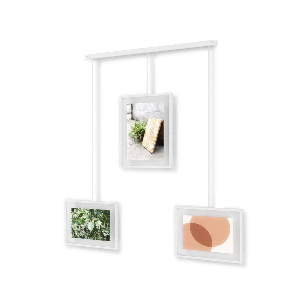 Umbra Exhibit Photo Display, Set of 3 - White