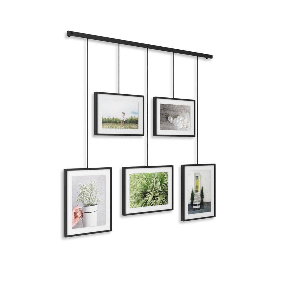 Umbra Exhibit Photo Display, Set of 5 - Black