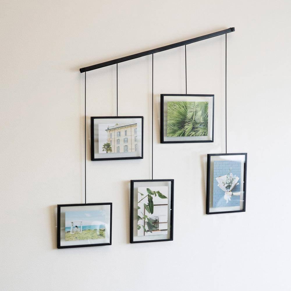 Umbra Exhibit Photo Display, Set of 5 - Black