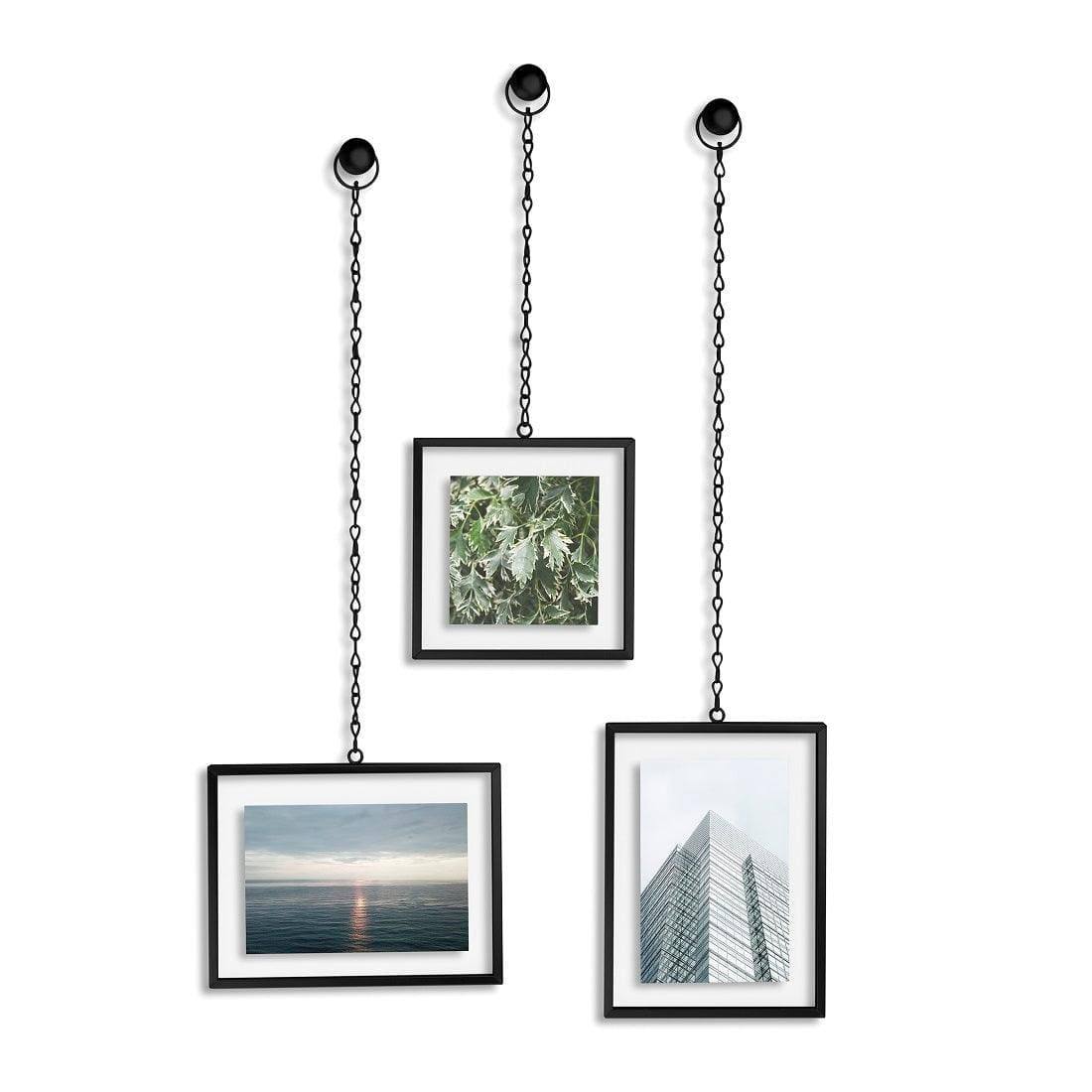 Umbra Fotochain Frames, Set of 3 - Black