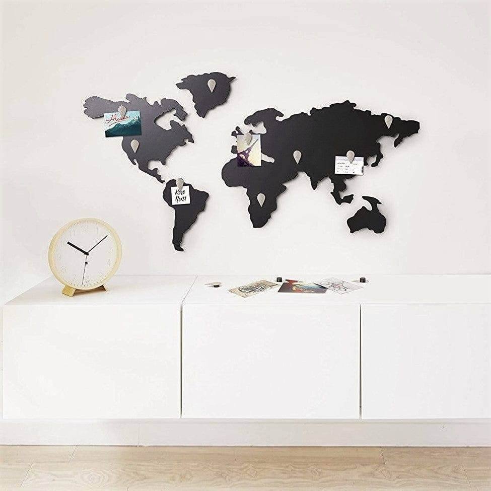 Umbra Mappit Titanium Wall Decor