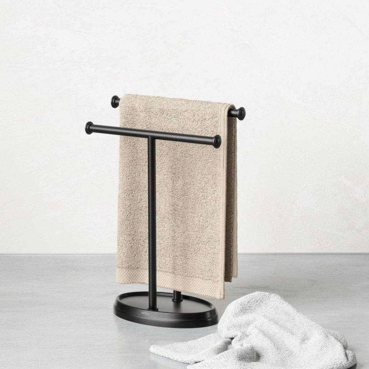 Umbra Palm Double Towel Tree - Black