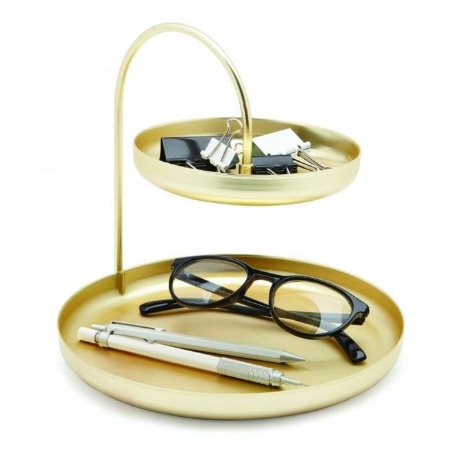 Umbra Poise Accessory Tray - Brass