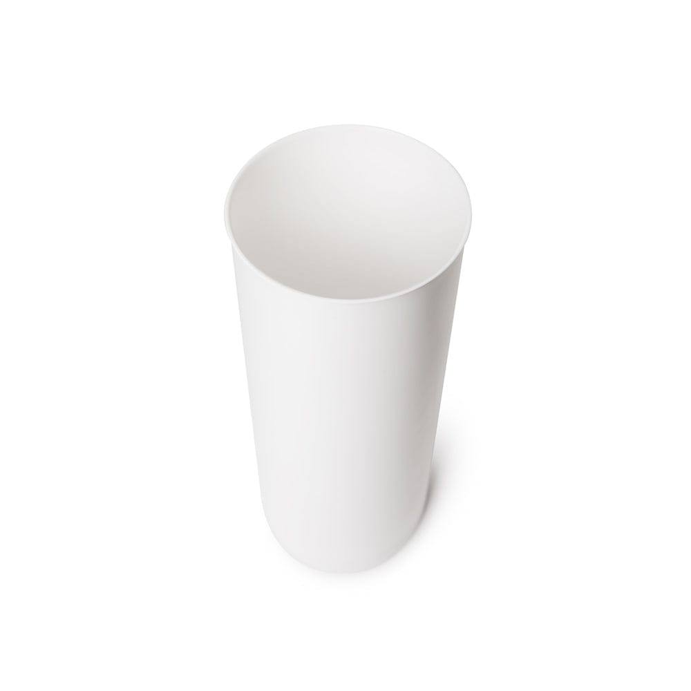 Umbra Portaloo Toilet Paper Stand with Storage - White & Nickel