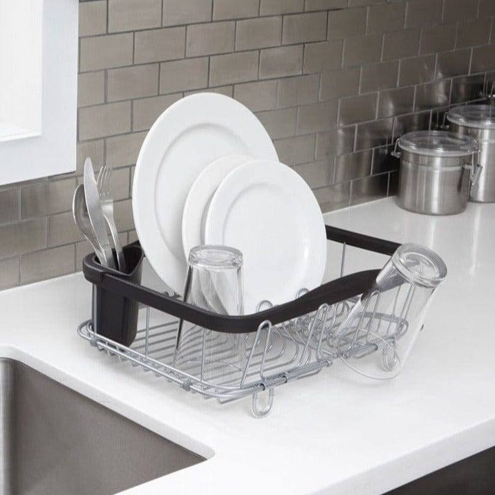 HK Antimicrobial Sink Dish Rack Dish Drainer Multi-Function Sturdy