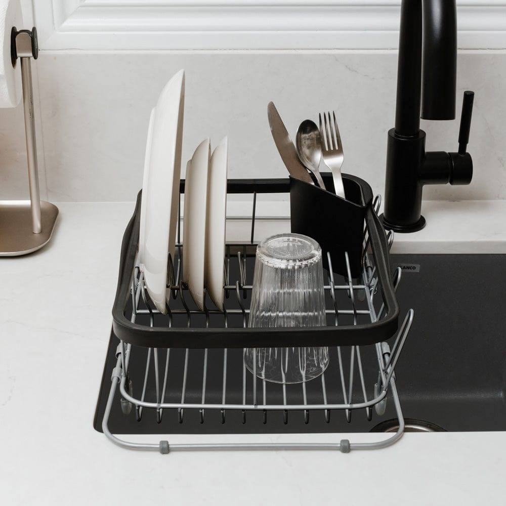 Umbra Sinkin Multi-Use Dish Rack - Black