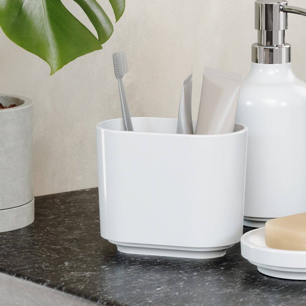 Umbra Step Toothbrush Holder - White