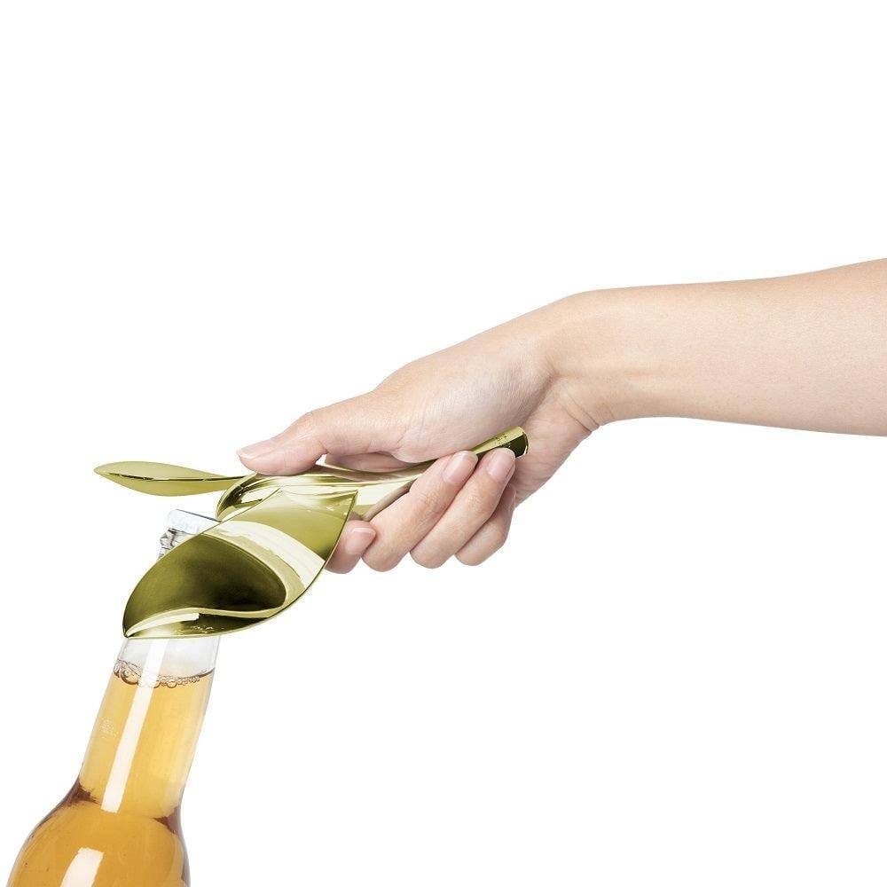 Umbra Tipsy Bottle Opener - Brass