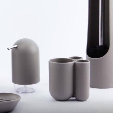 Umbra Touch Toothbrush Holder - Grey