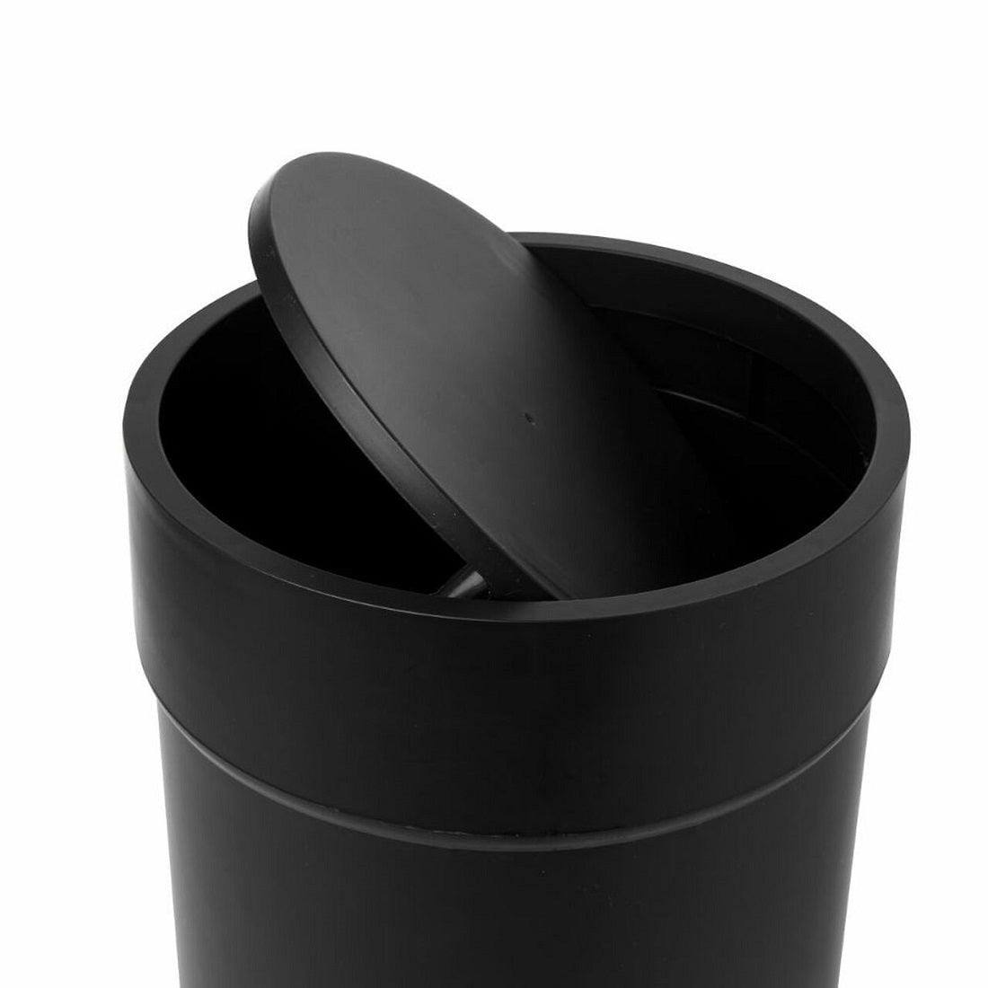 Umbra Touch Wastecan with Lid - Black