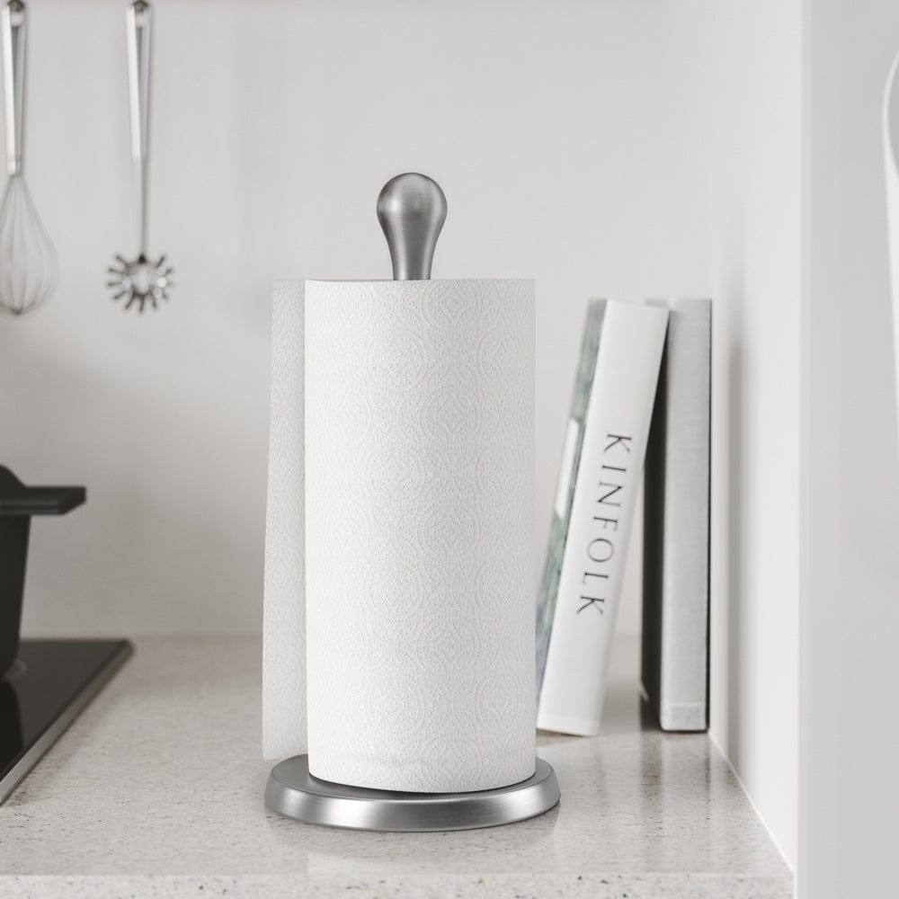 Umbra Tug Paper Towel Holder - Smoke