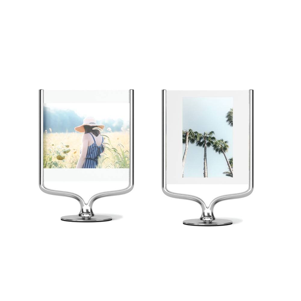 Umbra Wishbone Tabletop Photo Frame - Chrome