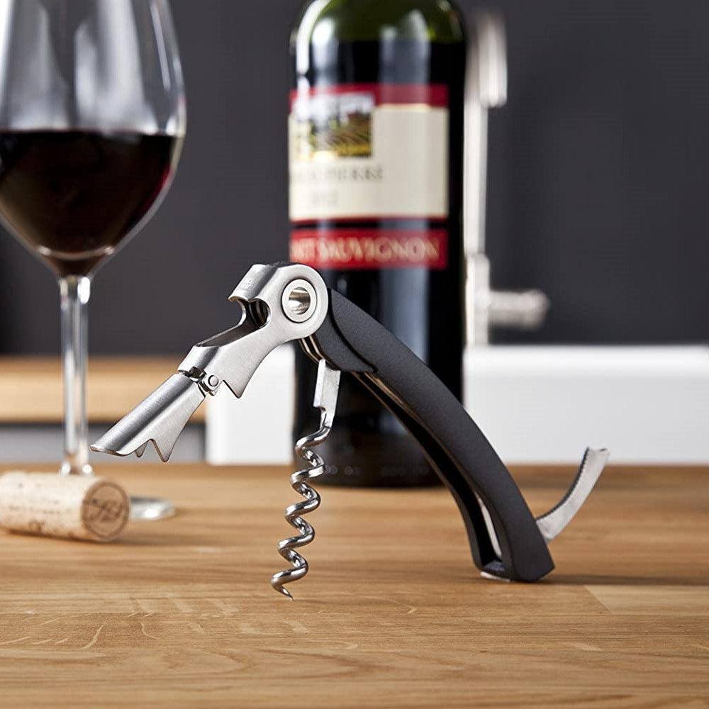 Vacu Vin 3-in-1 Waiter's Corkscrew - Black